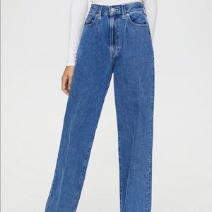 Aritzia Wilfred Free Harlow Jean mid blue